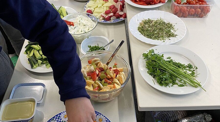 Gesundes Frühstück 